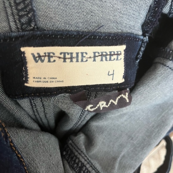 We The Free CRVY Sydney Jumpsuit Sz 4 $85 - Picture 5 of 6